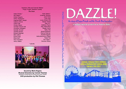 Dazzle DVD cover spread